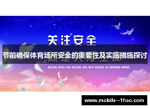 节前确保体育场所安全的重要性及实施措施探讨