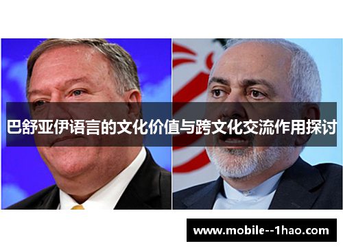 巴舒亚伊语言的文化价值与跨文化交流作用探讨 巴舒亚伊语言的文化价值与跨文化交流作用探讨