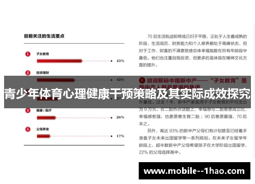 青少年体育心理健康干预策略及其实际成效探究 青少年体育心理健康干预策略及其实际成效探究