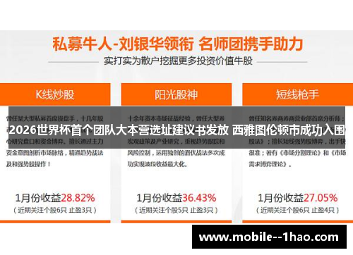 2026世界杯首个团队大本营选址建议书发放 西雅图伦顿市成功入围 2026世界杯首个团队大本营选址建议书发放 西雅图伦顿市成功入围